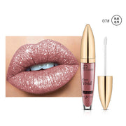 Pearlescent Matte Lip Gloss – Longue Tenue & Non-Collant