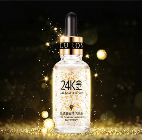 Sérum raffermissant visage à l'or 24 carats et à l'acide hyaluronique