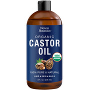 Huile de ricin bio pour la pousse des cheveux – 236 ml