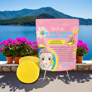 Kojic Acid & Turmeric Glow Cleansing Pads – Soin Éclat & Anti-Taches