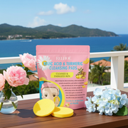 Kojic Acid & Turmeric Glow Cleansing Pads – Soin Éclat & Anti-Taches