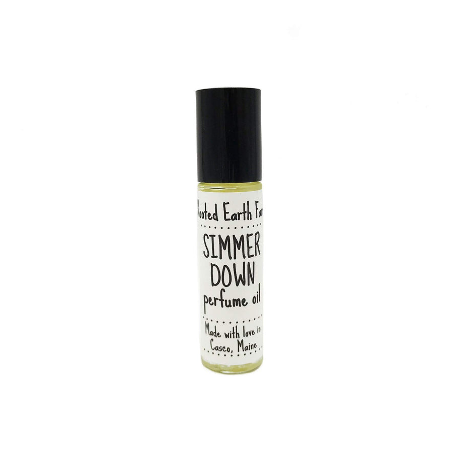 Simmer Down Perfume Oil Roll-On – Cedarwood & Clary Sage