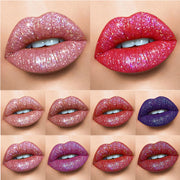 Pearlescent Matte Lip Gloss – Longue Tenue & Non-Collant