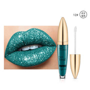 Pearlescent Matte Lip Gloss – Longue Tenue & Non-Collant