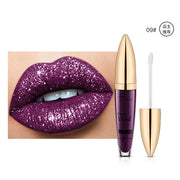 Pearlescent Matte Lip Gloss – Longue Tenue & Non-Collant