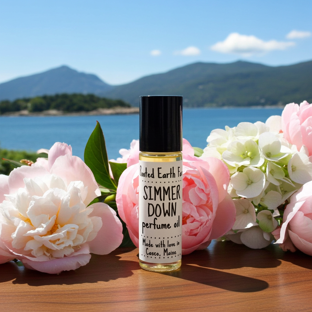 Huile de parfum à bille "Simmer Down" – Cèdre et sauge sclarée